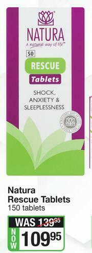 Dis-Chem Natura Rescue Tablets-150 Tablets offer