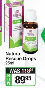 Dis-Chem Natura Rescue Drops-25ml offer