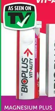 Bioplus Magnsium Plus 10 Fizzies-Each
