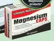 Dis-Chem Lifestyle Nutrition Magnesium 30 Capsules-Each offer