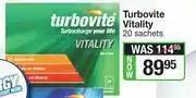 Dis-Chem Turbovite Vitality-20 Sachets offer