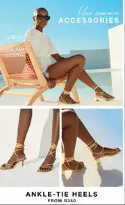 Foschini Ankle Tie Heels offer