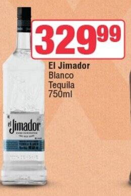 Spar Tops El Jimador Blanco Tequila 750ml offer