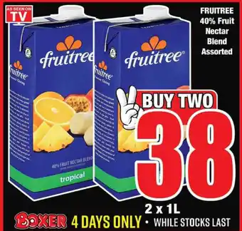 FRUITREE 40% Fruit Nectar Blend Assorted