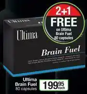 Dis-Chem Ultima Brain Fuel 80 Capsules-Each offer