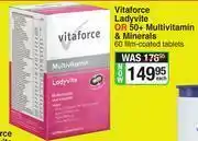 Dis-Chem Vitaforce Ladyvite Or 50+ Multivitamin & Minerals 60 Film Coated Tablets-Each offer