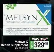 Metsyn X Health Supplement-30 Sachets