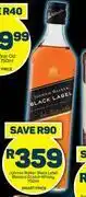 Pick n Pay Johnnie walker black label blended scotch whisky-750ml offer