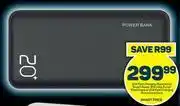 Pick n Pay 20k fast charging powerbank, smart power 20k mah punch powerbank or 20k fast charging powerbank-each offer