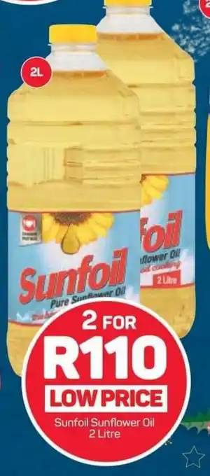 Sunfoil Sunflower Oil 2 Litre