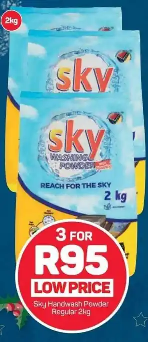 Pick n Pay Sky Handwash Powder Regular 2kg offer