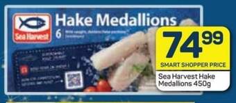 Pick n Pay Sea Harvest Hake Medallions 450g offer