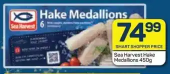 Pick n Pay Sea Harvest Hake Medallions 450g offer