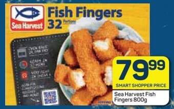 Pick n Pay Sea Harvest Fish Fingers 800g offer
