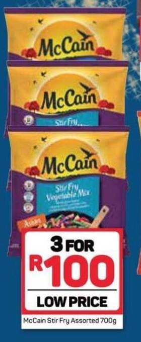 Pick n Pay McCain Stir Fry Assorted 700g offer