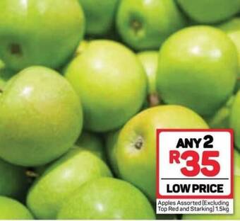 Pick n Pay Apples Assorted (Excluding Top Red and Starking) 1.5kg offer