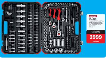 Makro GEDORE 172-Piece Socket Set offer