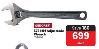 GEDORE 375 MM Adjustable Wrench