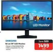 Makro Samsung 19 (48cm) led monitor ls19a330nhmxzn offer