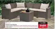 Contour jabulani corner patio set-each