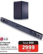 Makro Lg 2.1 channel soundbar sqc2 offer