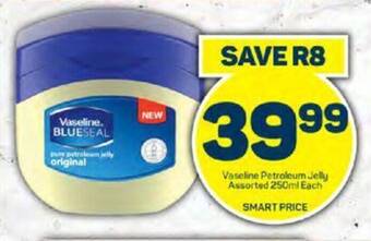 Pick n Pay Vaseline Petroleum Jelly Assorted 250ml Each offer