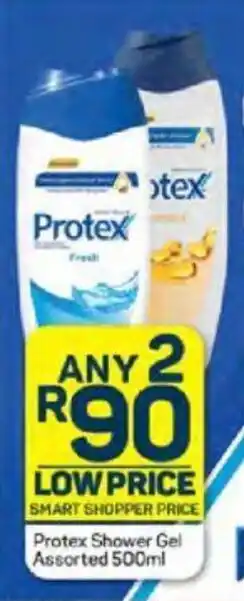 Pick n Pay Protex Shower Gel Assorted 500ml offer