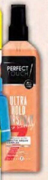 Pick n Pay Perfect Touch Hair Spray Assorted 250ml Each offer