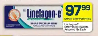 Pick n Pay Linctagon-C Effervescent Tablets Assorted 12s Each offer