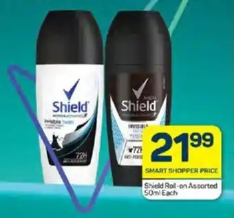 Pick n Pay Shield Roll-on Assorted 50ml Each offer