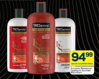 Pick n Pay Tresemme Shampoo or Conditioner Assorted 900ml Each offer