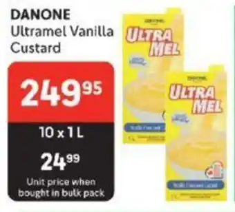 Makro DANONE Ultramel Vanilla Custard offer