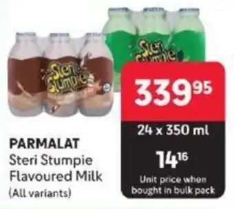 PARMALAT Steri Stumpie Flavoured Milk (All variants)