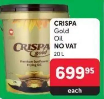 Makro CRISPA Gold Oil 20L offer