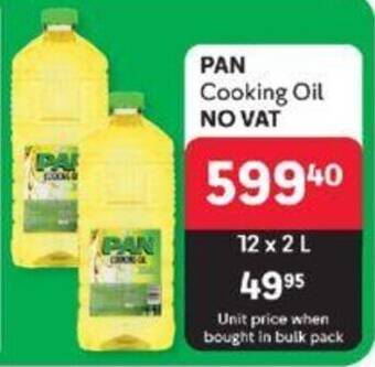 Makro PAN Cooking Oil offer