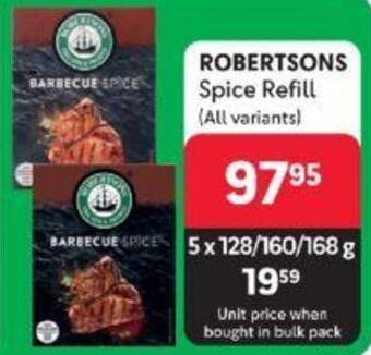 Makro ROBERTSONS Spice Refill (All variants) offer