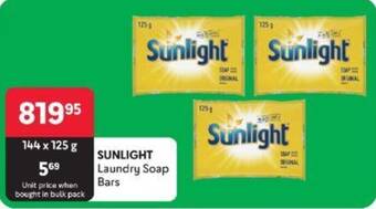 Makro SUNLIGHT Laundry Soap offer