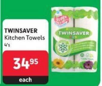 Makro TWINSAVER Kitchen Towels 4's offer