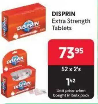 DISPRIN Extra Strength Tablets