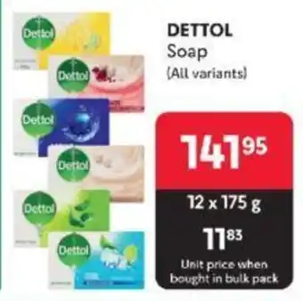 Makro DETTOL Soap (All variants) offer