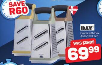 Pick n Pay DAY Grater with Box Assorted Each offer