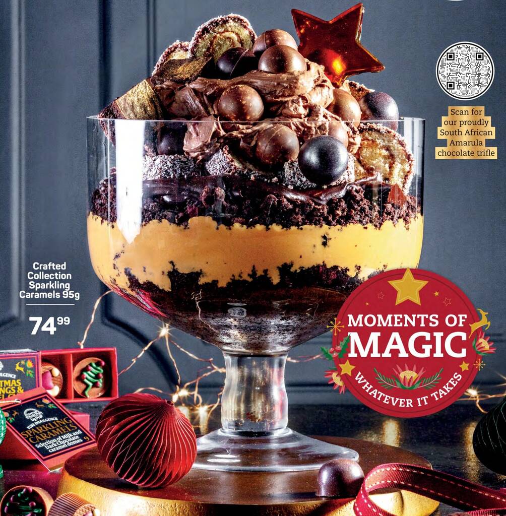 Crafted Collection Sparkling Caramels 95g offer at Pick n Pay