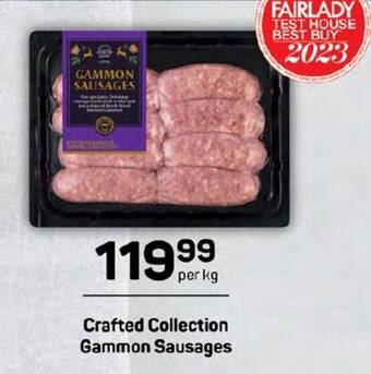 Pick n Pay Crafted Collection Gammon Sausages offer
