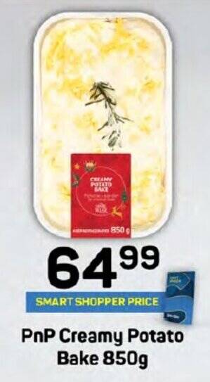 Pick n Pay PnP Creamy Potato Bake 850g offer