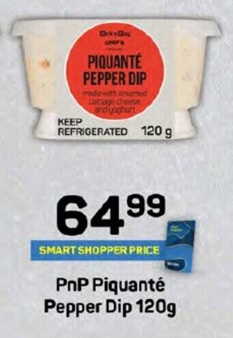 Pick n Pay PnP Piquanté Pepper Dip 120g offer