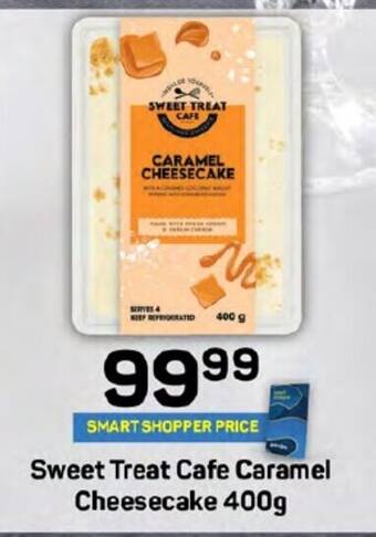 Pick n Pay Sweet Treat Cafe Caramel Cheesecake 400g offer