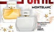 Dis-Chem Mont blanc signature absolue or signature assorted sizes-each offer