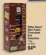 Dis-Chem Ritter sport mini tower chocolate nut selection-116g each offer