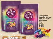 Dis-Chem Quality street assorted milk & dark chocolates & toffees-435g each offer