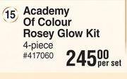 Dis-Chem Academy of colour rosey glow kit 4 piece-per set offer